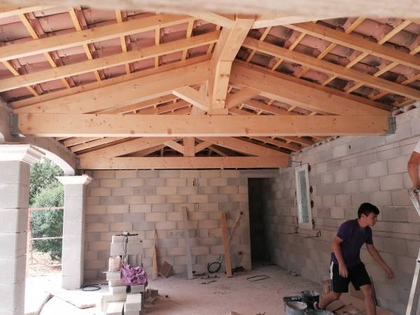 Charpente Pool house Toulon
